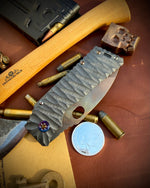 Medford Knife & Tool - TFF-1 - S45VN Vulcan Blade PVD Predator Handles Flm HW/Clip