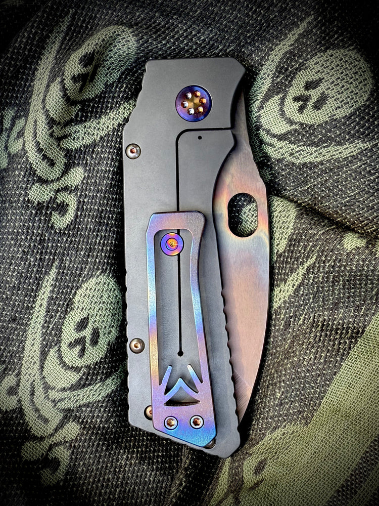 Medford TFF-1 - S45VN Vulcan Blade Faced DLC Handles Flm HW Brsh Flm Clip