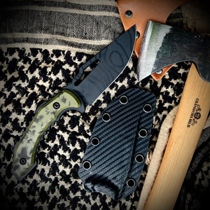 Skyraider - SRK-1 Mustang - Black Topo Cerkakote - Organic Bazooka Green Scales - Black Topo Scalew