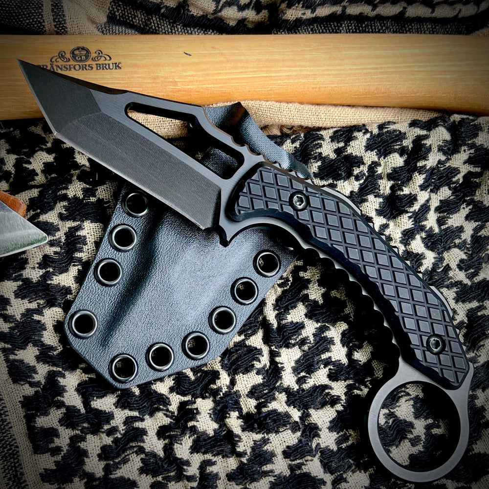 Skyraider - SRK-1 Ringed Banshee - Black Nitride Black Diamond Scales