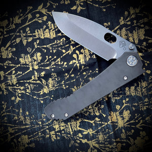 Medford Knife & Tool - 187 DP D2 Tumbled Blade PVD Handles Std HW Clip