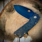 Medford Knife & Tool - TFF-1 S35VN PVD Blade PVD TSH Topo Handles Bronze HW Brsh Brz Clip