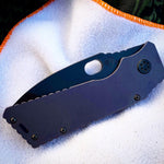 Medford TFF-1 S35VN PVD Blade Violet Anodized Handles TI PVD hardware Clip