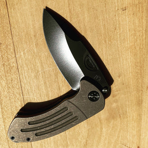 Medford Theseus - S35VN PVD Blade Tumbled Handles PVD Hardware Clip Breaker