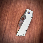 Medford Knife & Tool - TFF-1 - S35VN Vulcan Blade Tumbled Handles Flm Hdw Clip