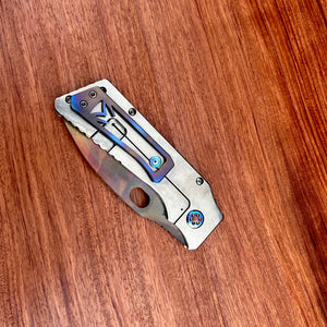 Medford Knife & Tool - TFF-1 - S35VN Vulcan Blade Tumbled Handles Flm Hdw Clip