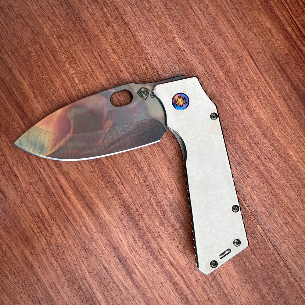 Medford Knife & Tool - TFF-1 - S35VN Vulcan Blade Tumbled Handles Flm Hdw Clip