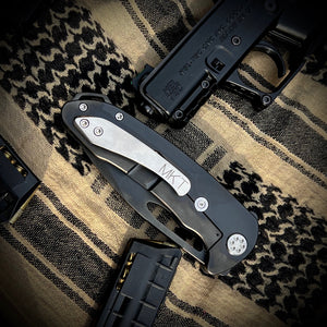 Medford Knife & Tool - On Belay - S35VN PVD Blade PVD Handles Std HW Brushed Clip PVD Breaker