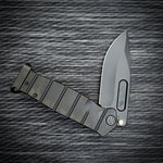 Medford USMC Fighter Flipper - USMC FF - S35VN PVD Blade PVD Handles/HW/Clip/Pommel