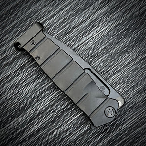 Medford USMC Fighter Flipper - USMC FF - S35VN PVD Blade PVD Handles/HW/Clip/Pommel