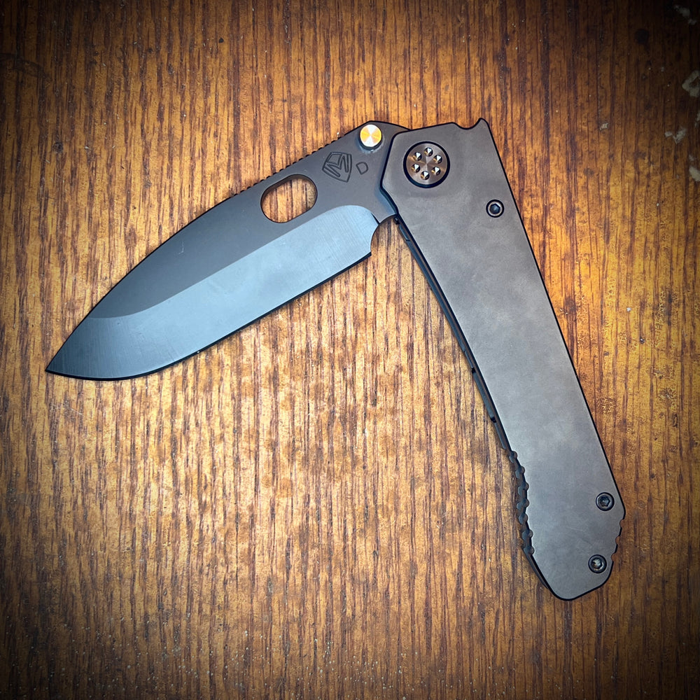 Medford Knife & Tool - 187 DP - D2 PVD Blade PVD Handles PVD HW/Clip