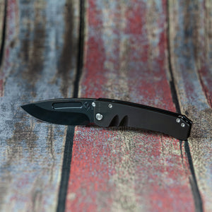 Medford Midi Marauder S35VN Blade Steel PVD Finish Drop Point PVD Handle PVD Lock Side Standard Hardware PVD Clip