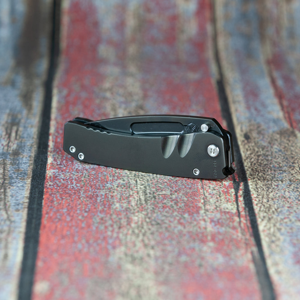 Medford Midi Marauder S35VN Blade Steel PVD Finish Drop Point PVD Handle PVD Lock Side Standard Hardware PVD Clip