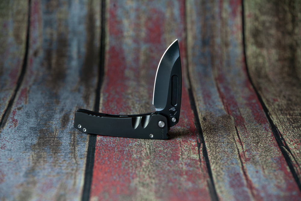 Medford Midi Marauder S35VN Blade Steel PVD Finish Drop Point PVD Handle PVD Lock Side Standard Hardware PVD Clip