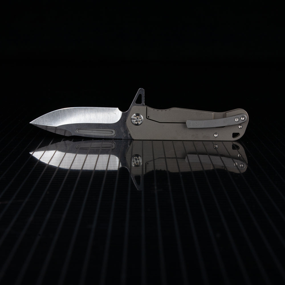 Medford Proxima Tumbled S35VN Bead Blasted Bronze Ano