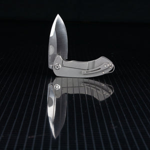 Medford Theseus Tumbled S35VN Tumbled Handle and Spring NP3 Breaker
