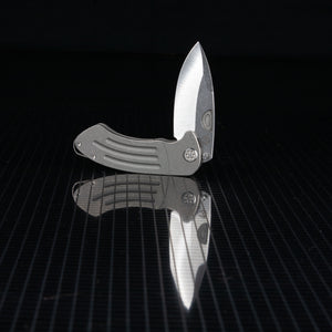 Medford Theseus Tumbled S35VN Tumbled Handle and Spring NP3 Breaker