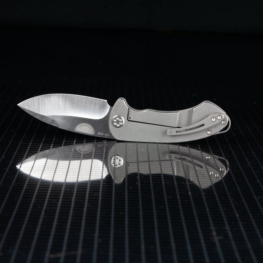 Medford Theseus Tumbled S35VN Tumbled Handle and Spring NP3 Breaker