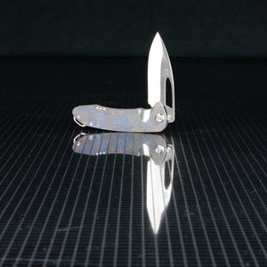 Medford On Belay Tumbled S35VN Ano Virus Handle