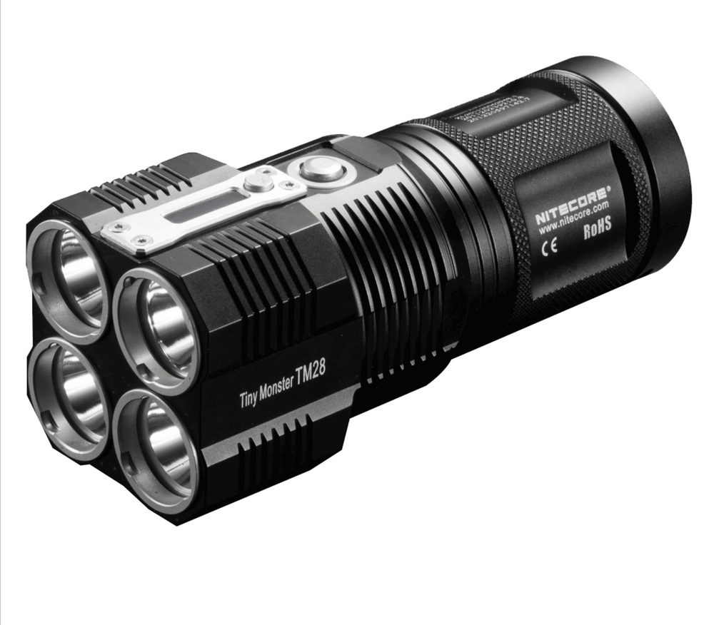 NITECORE TM28 Tiny Monster 6000 Lumen QuadRay Flashlight